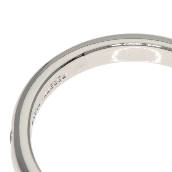 TIFFANY & CO. Platinum Diamond Ring - Picture 8 of 10